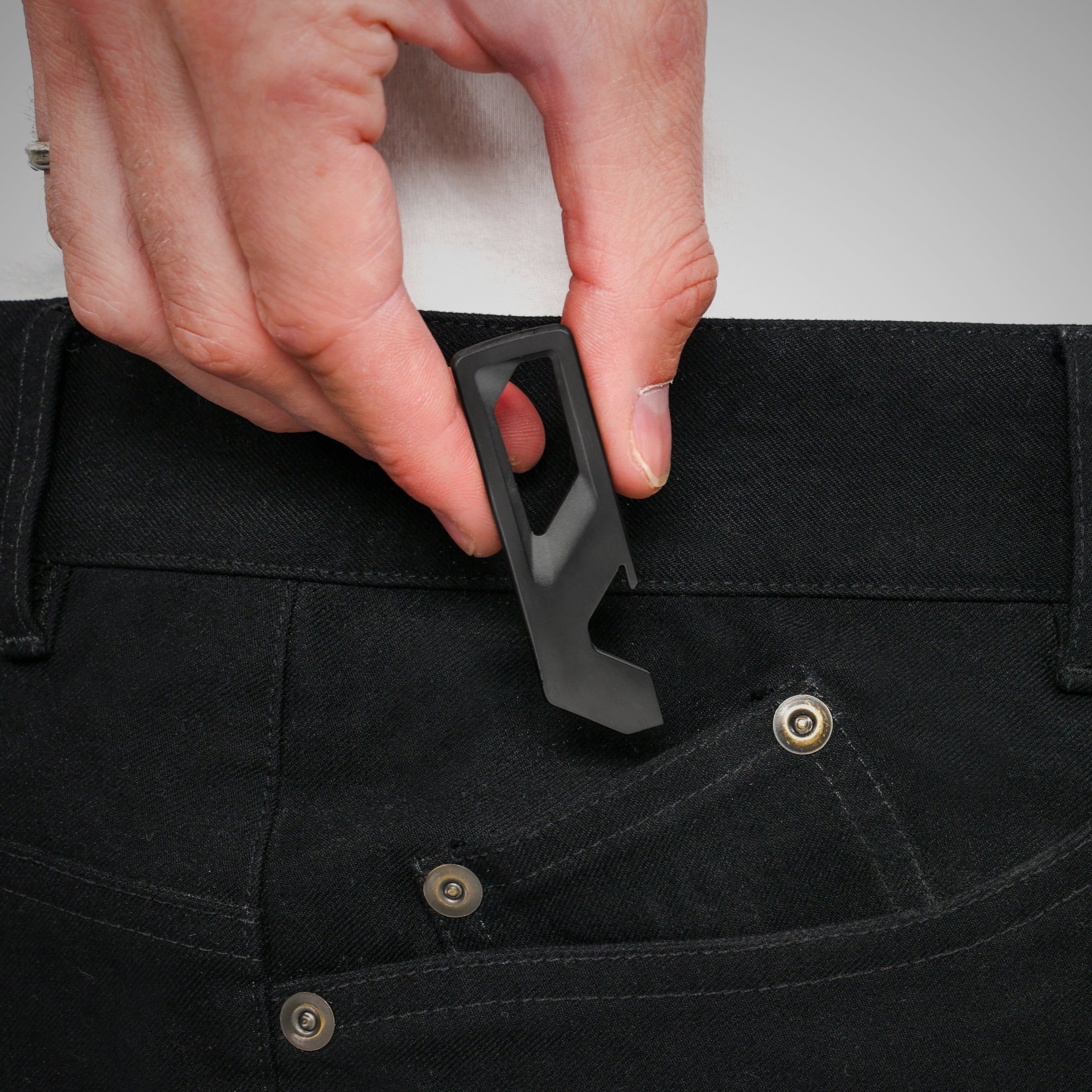 Black Multitool in Pocket