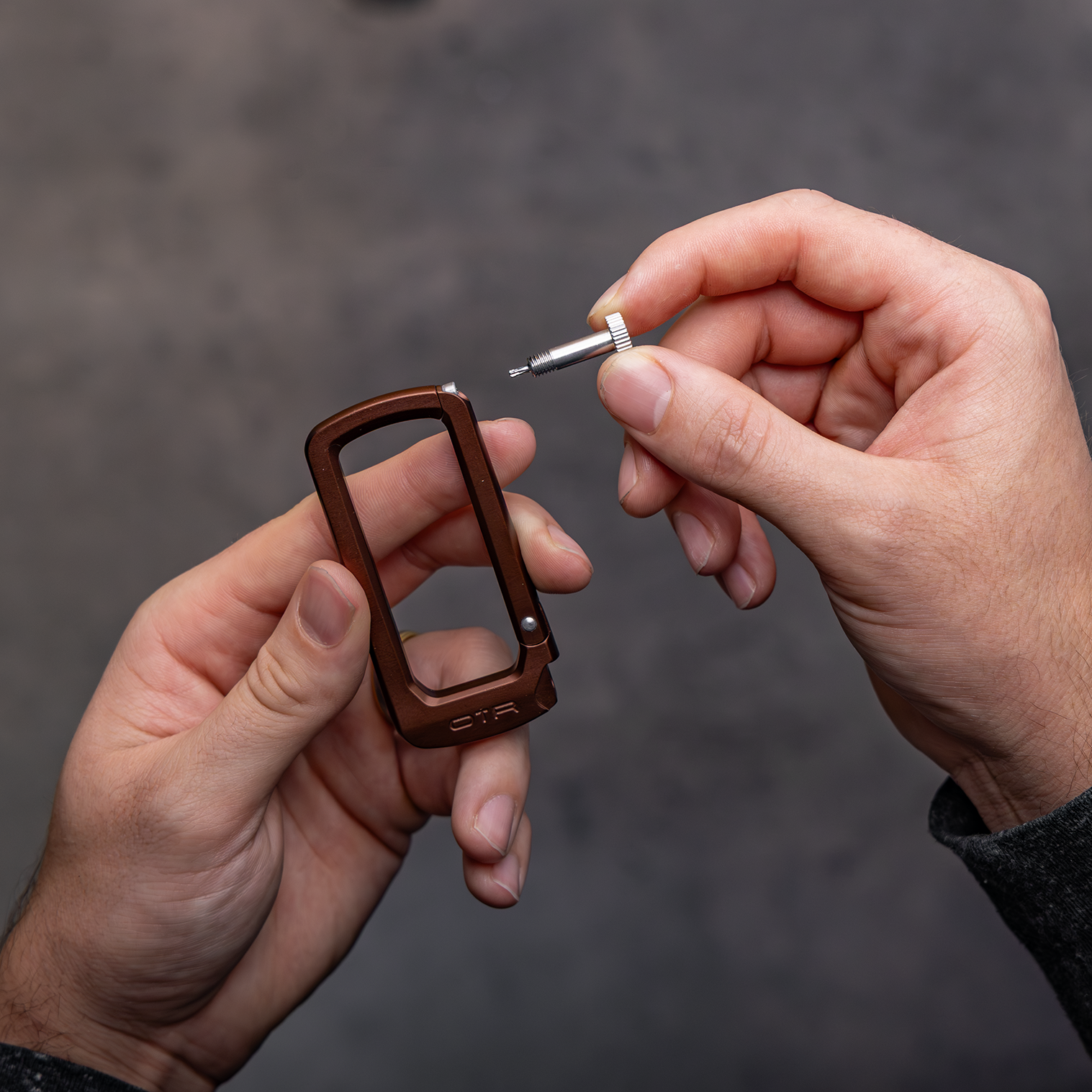 Espresso Bronze Lock Love Screw