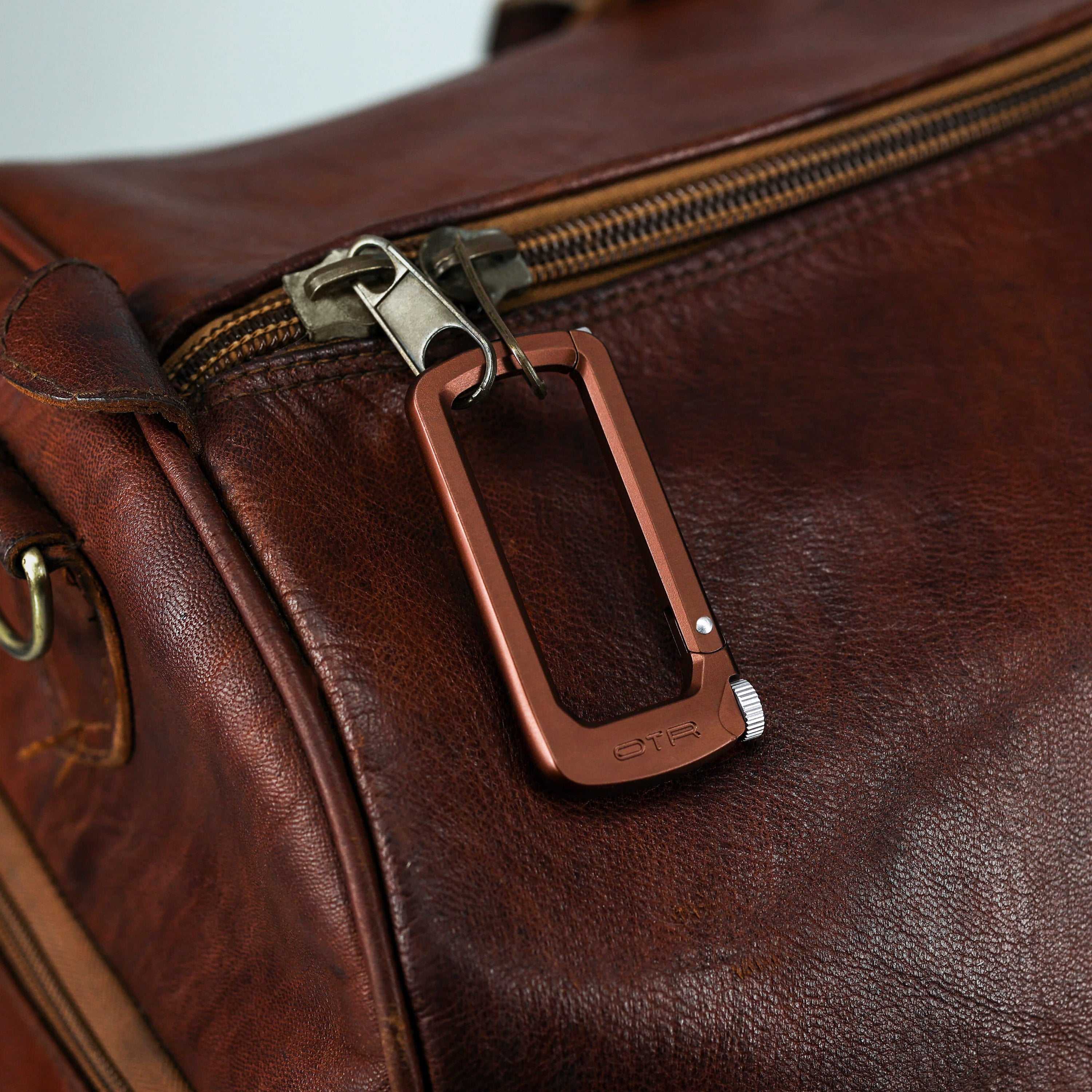 Espresso Bronze Lock Love on Bag