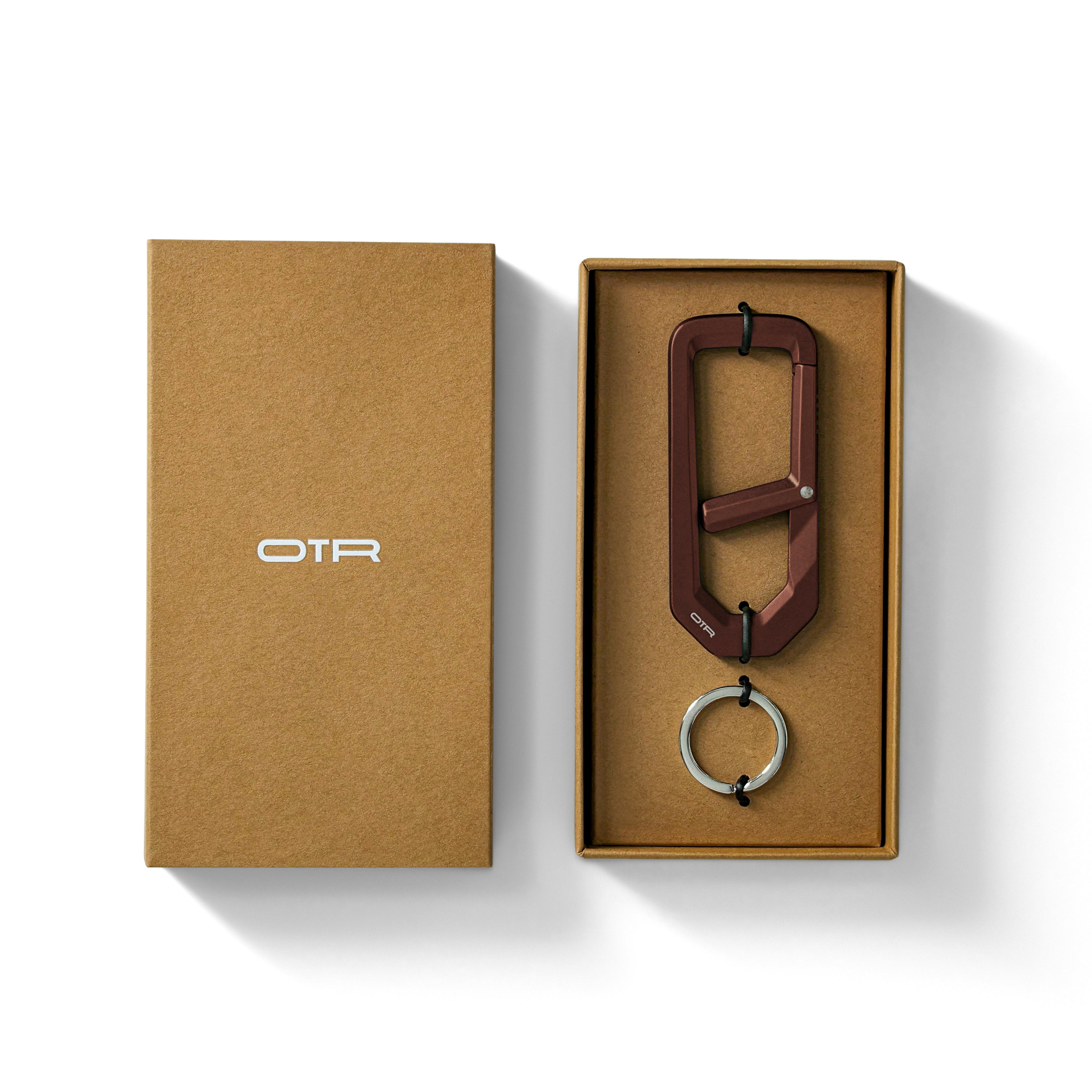 Espresso Bronze H Carabiner in Gift Box
