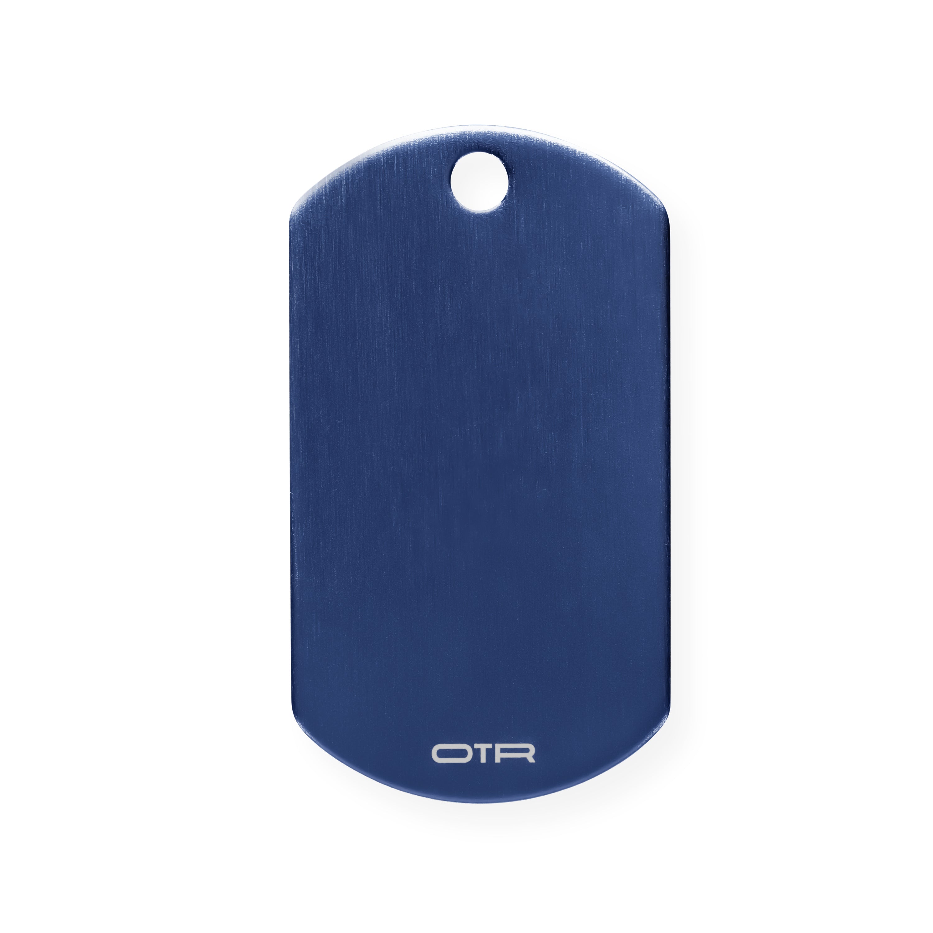 Night Blue Military ID Tag