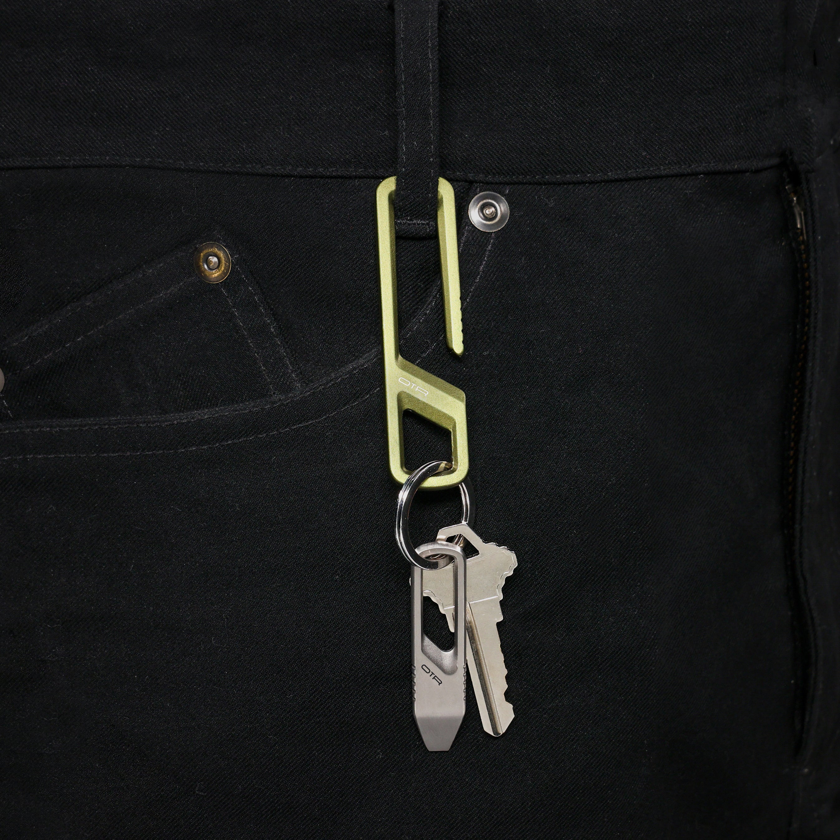 OD Green Belt Clip on Belt Loop