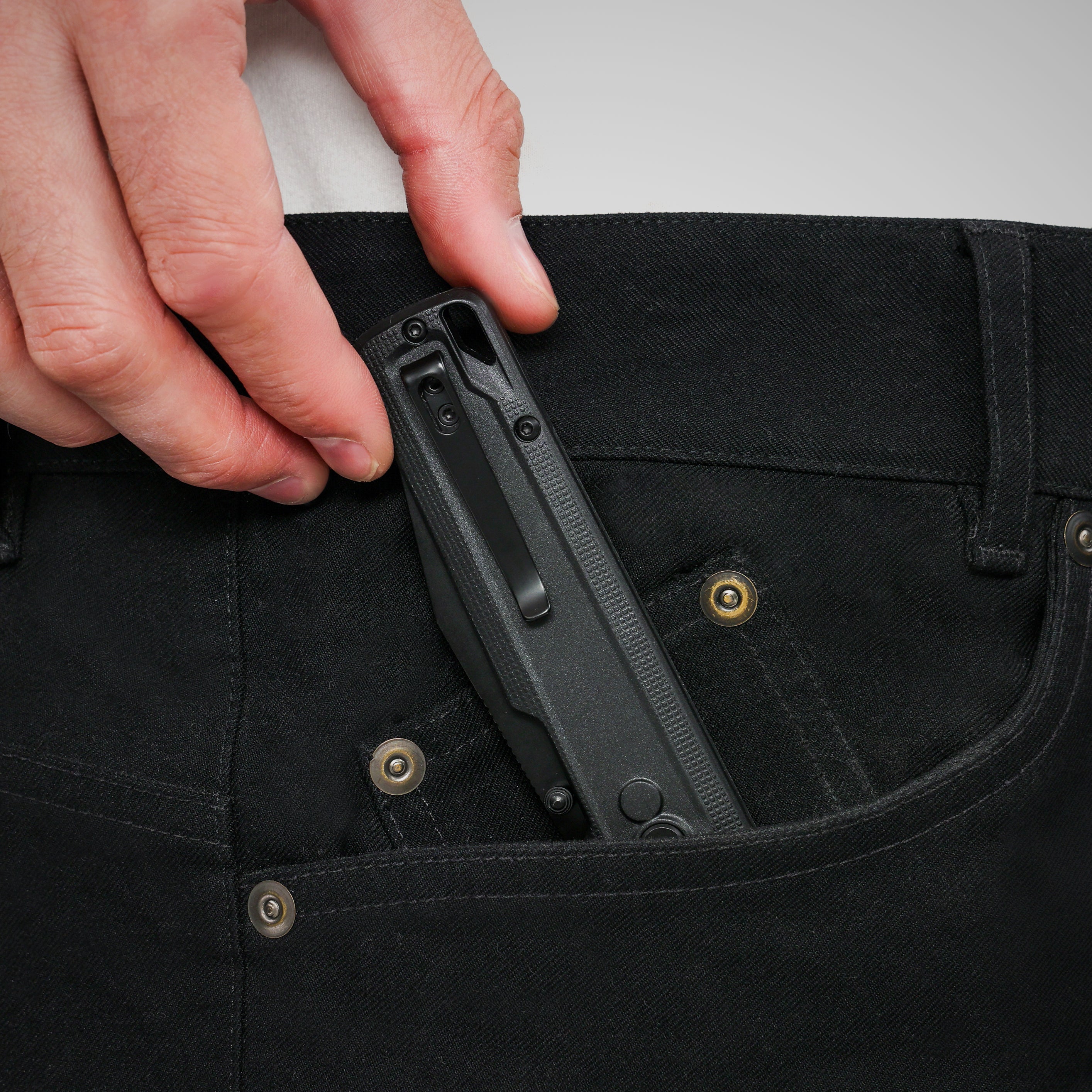 Pocket Knife in Pocket