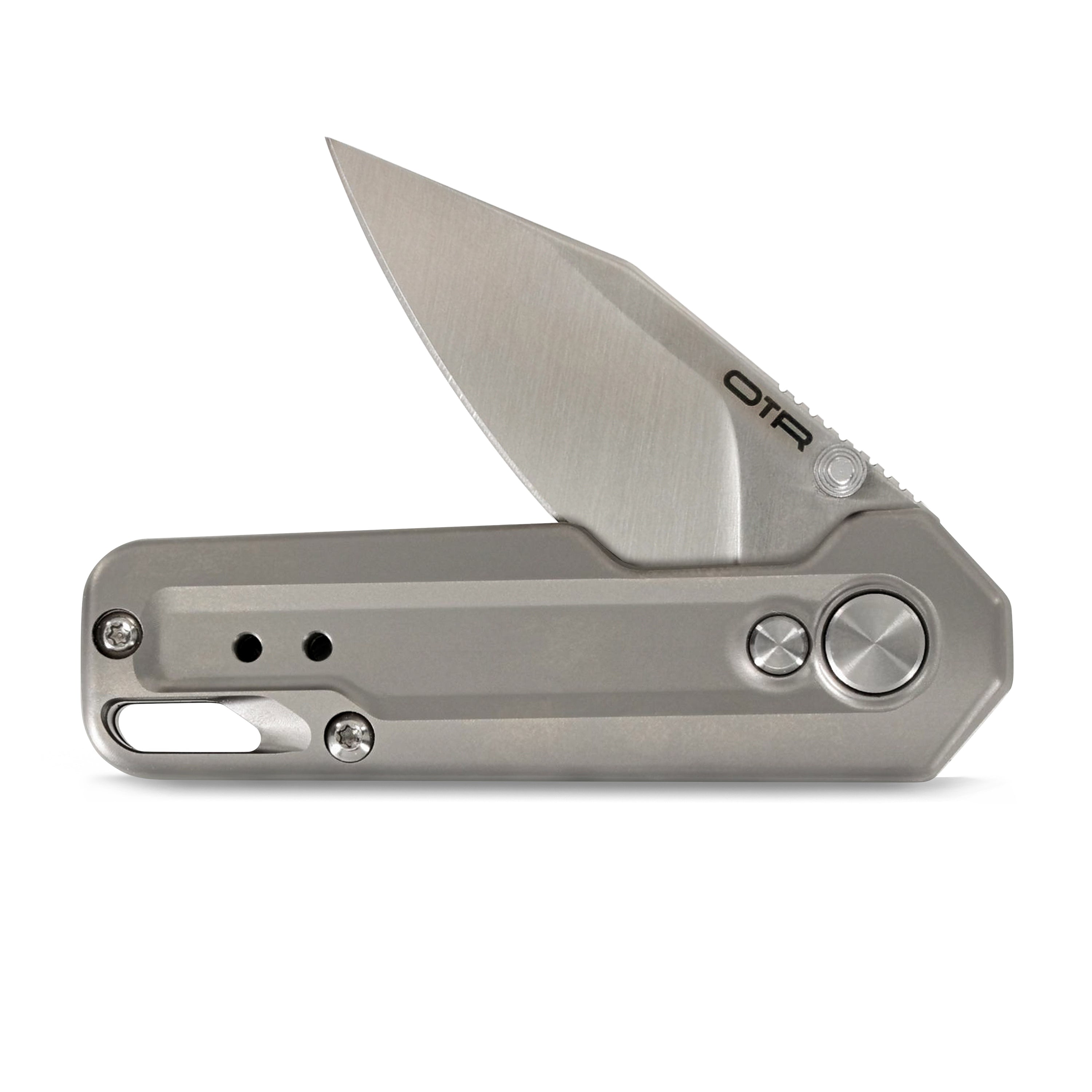Titanium Mini Pocket Knife Closing