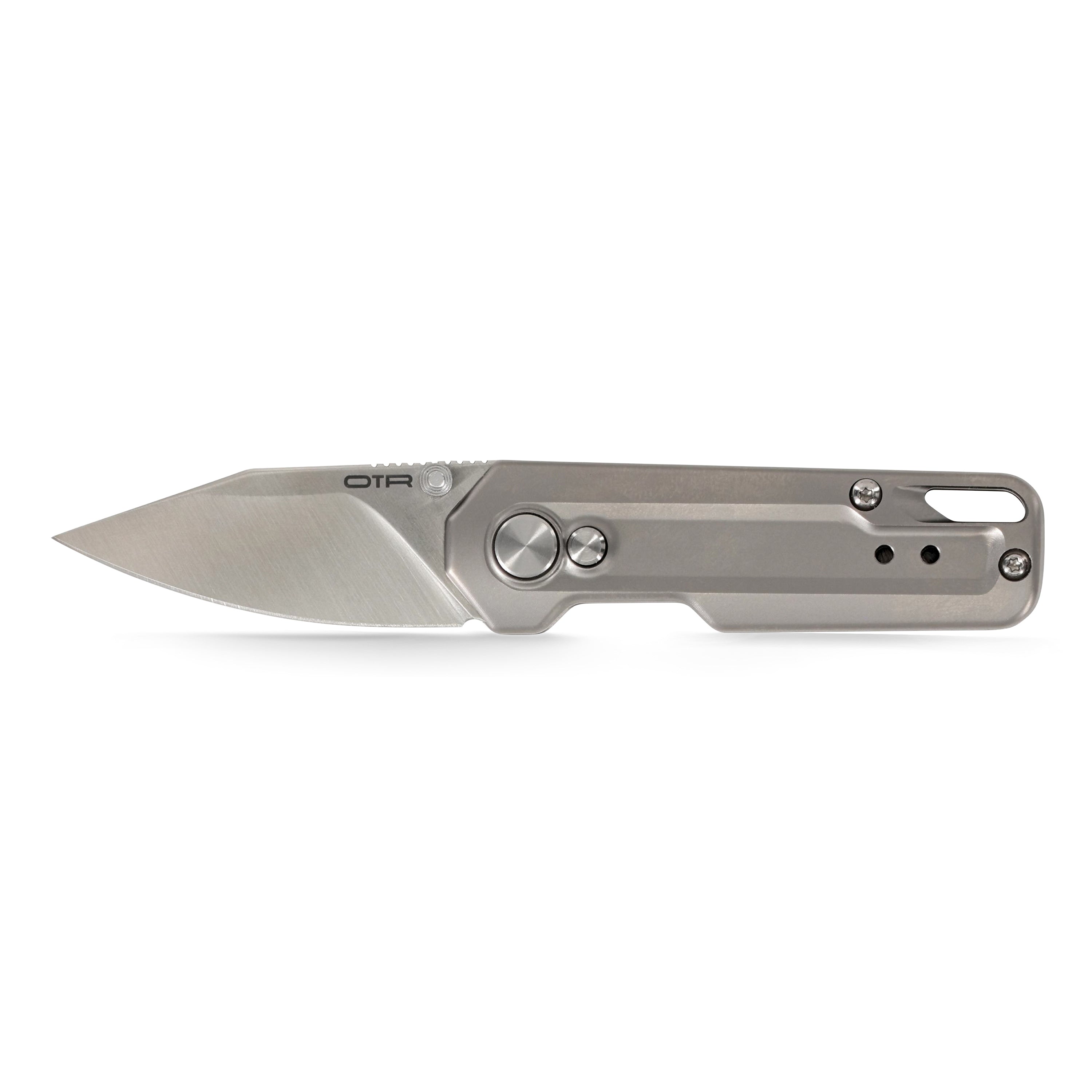 Titanium Mini Pocket Knife Front