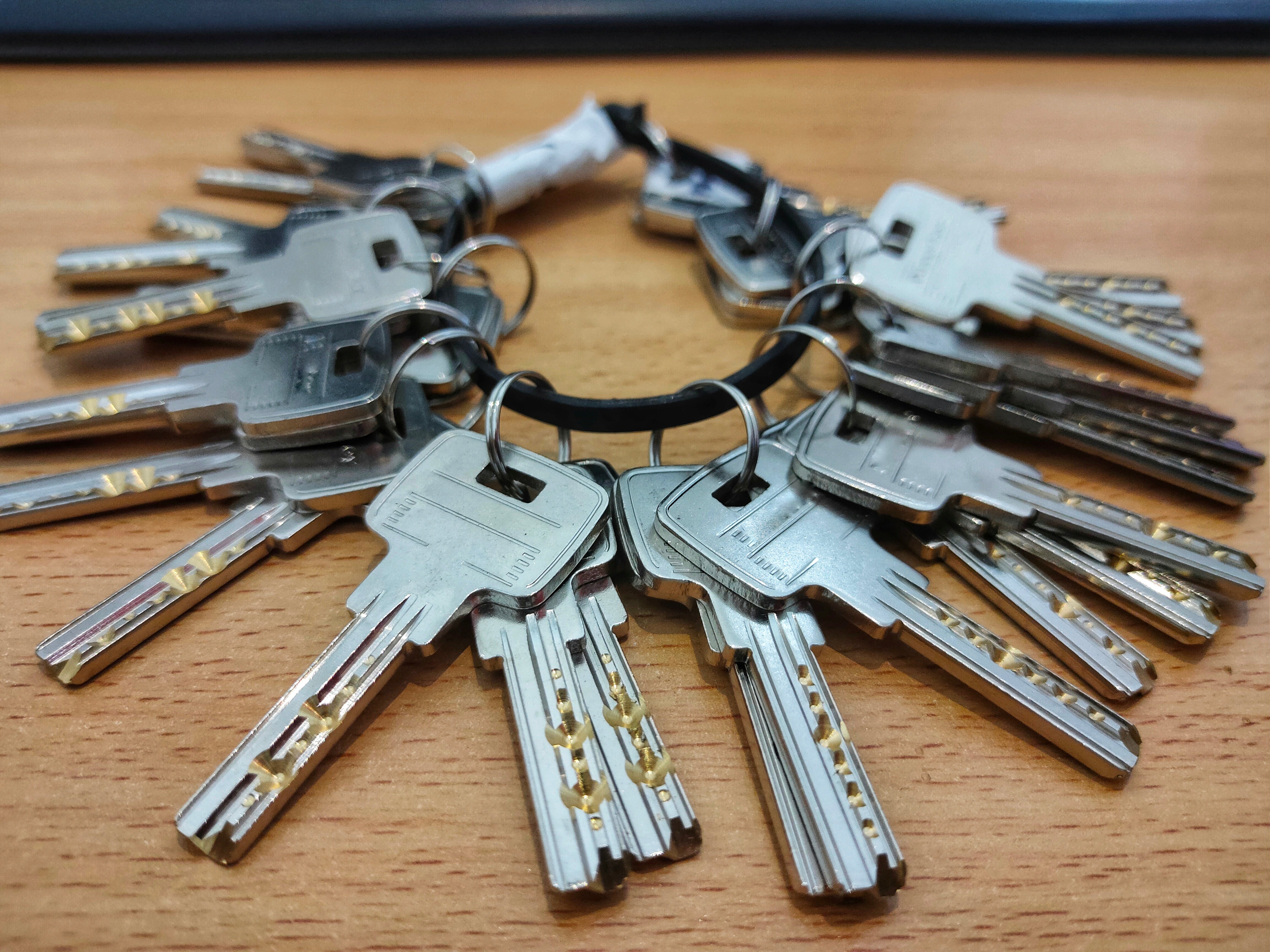Cluttered Keychain