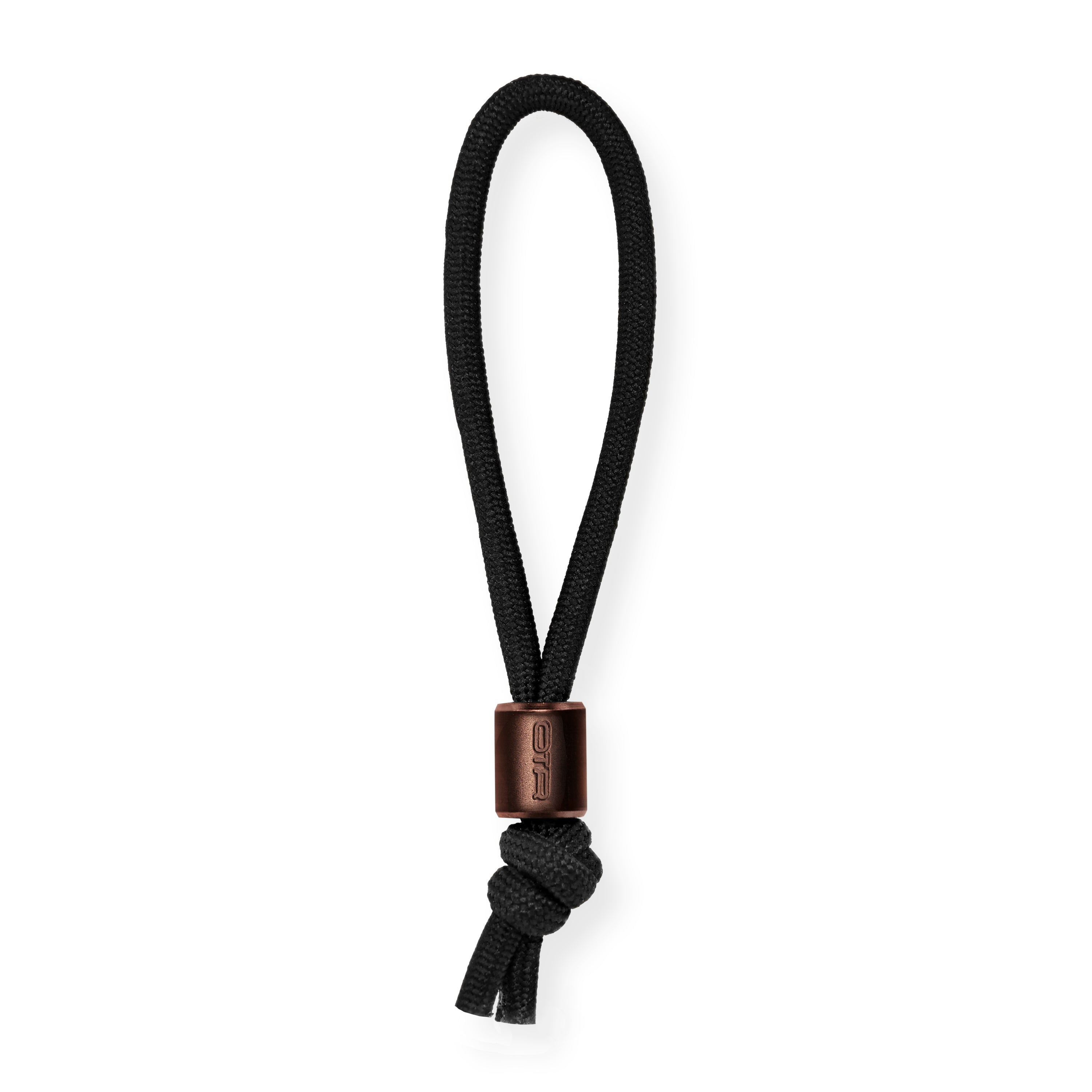 Paracord + Bead Espresso Bronze