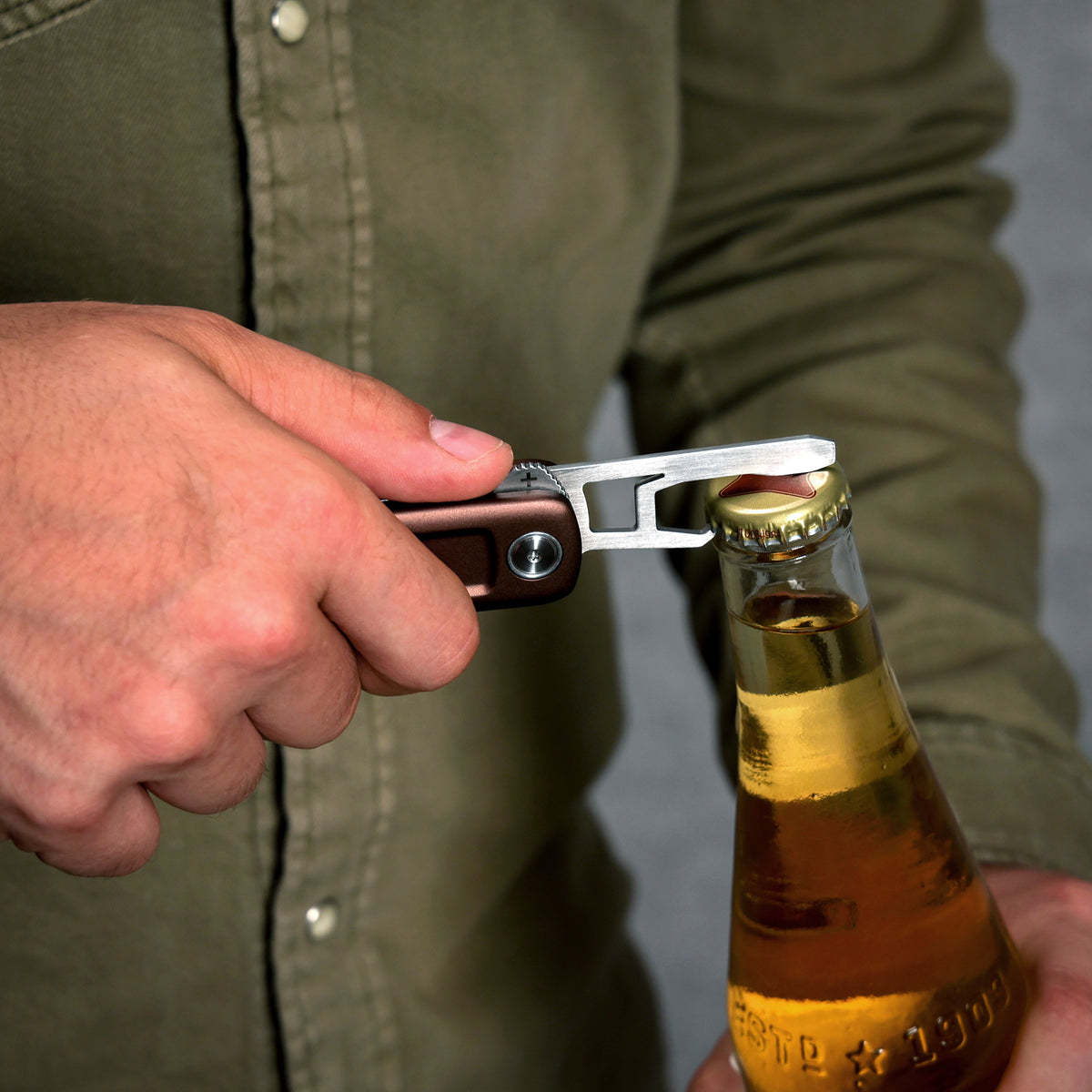 Espresso Bronze Driver Multitool Beer