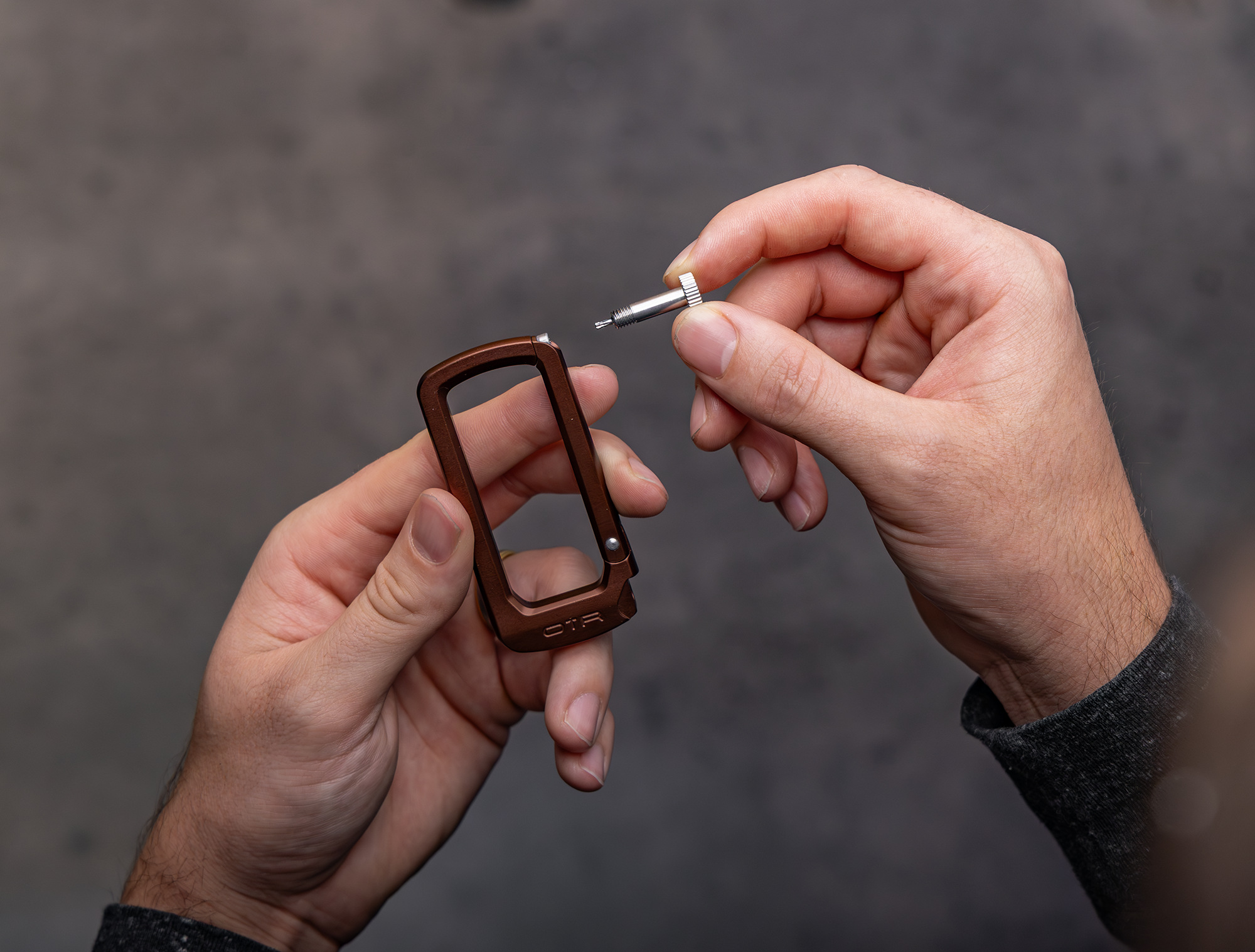 Espresso Bronze Lock Love Screw