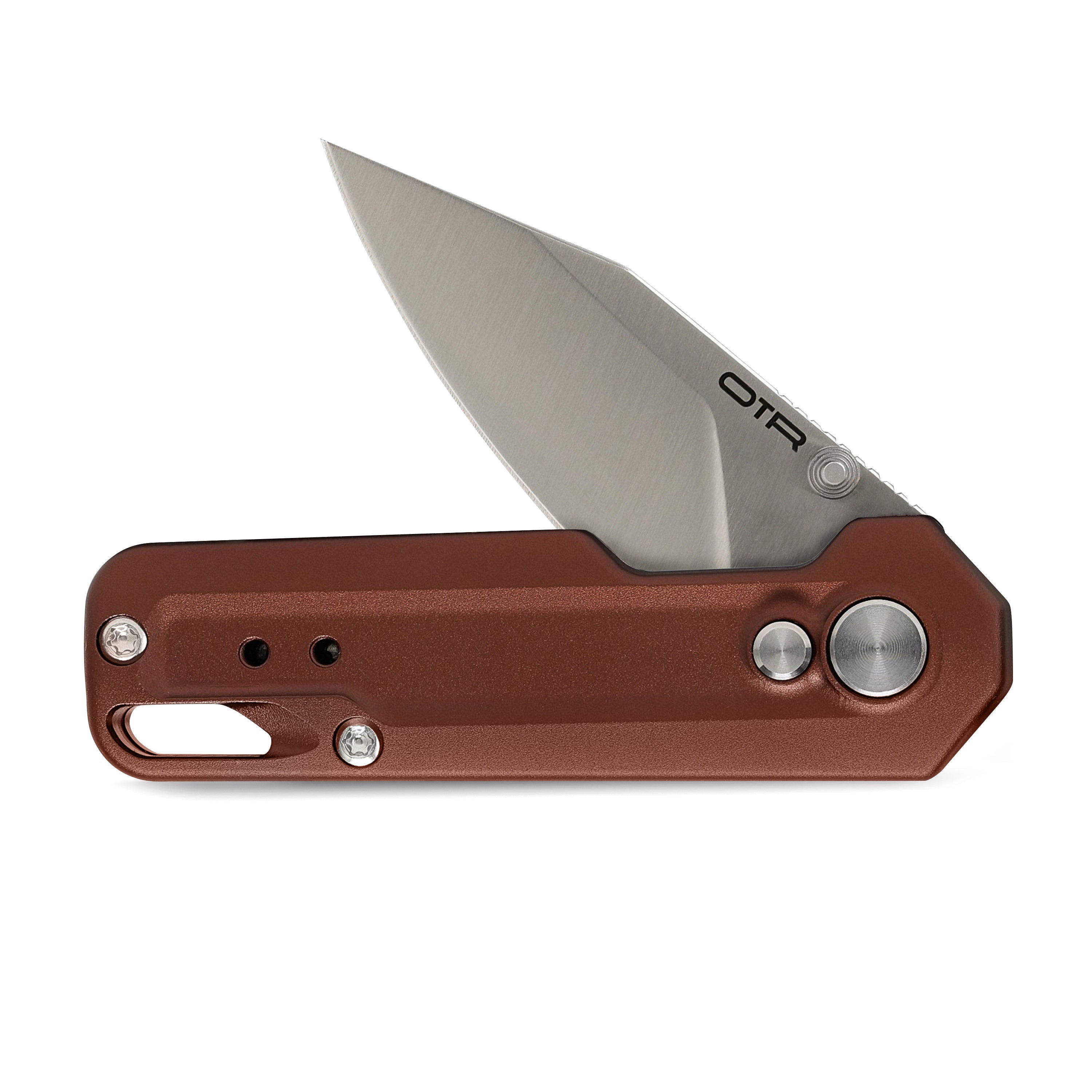 Espresso Bronze Mini Knife Open