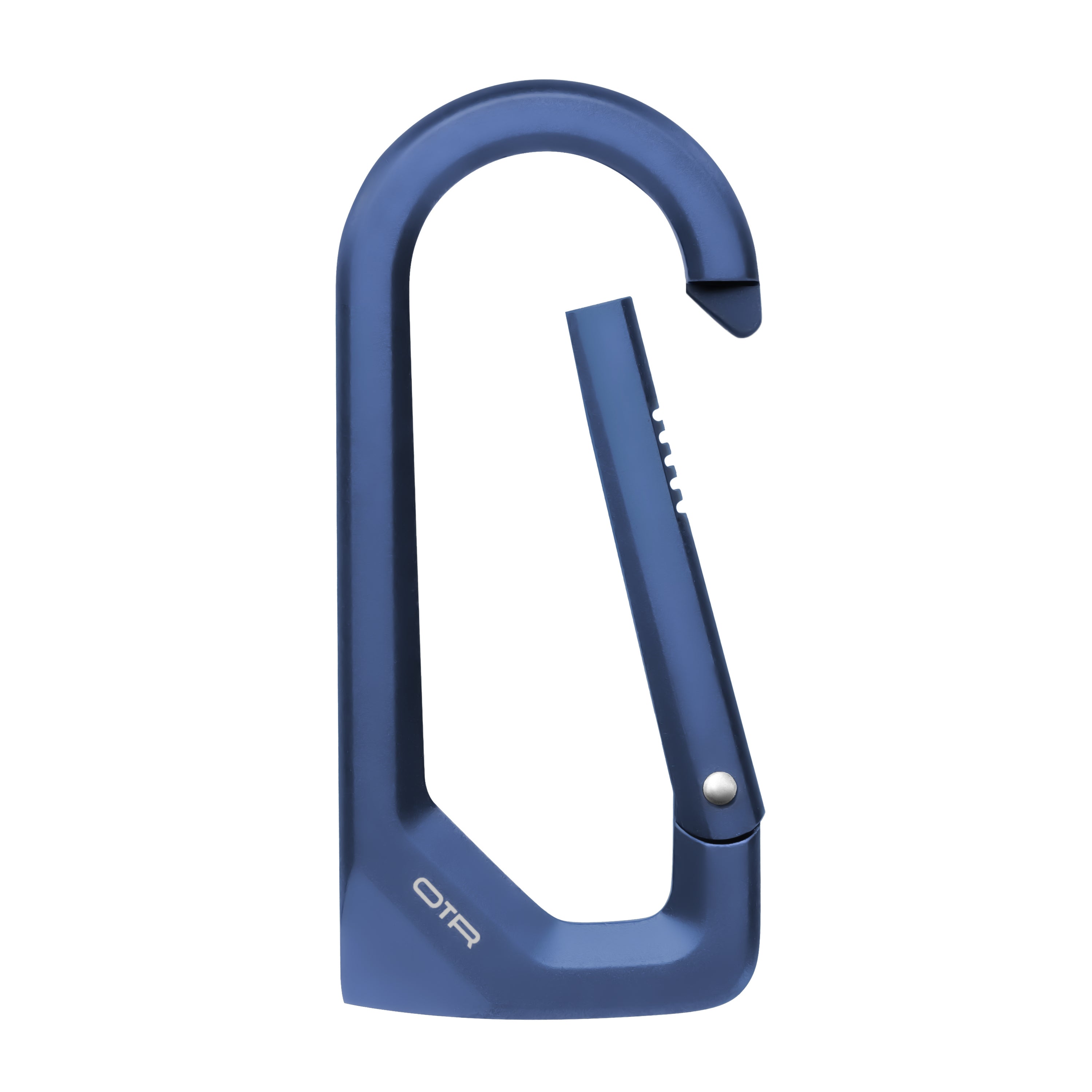 Night Blue Scoring Carabiner Open
